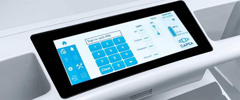 Trio keypad